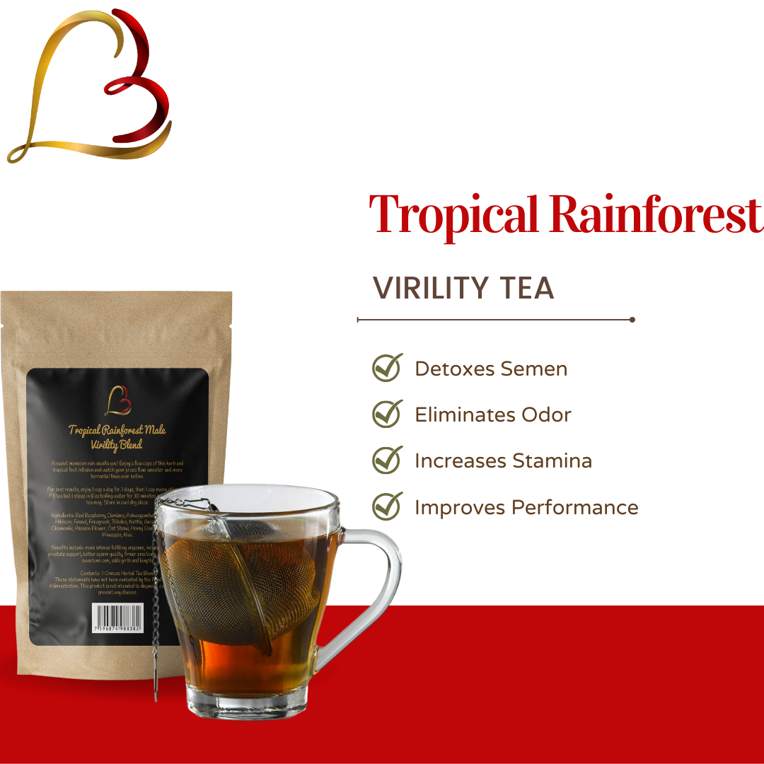 Tropical Rainforest Virility Tea For Men
