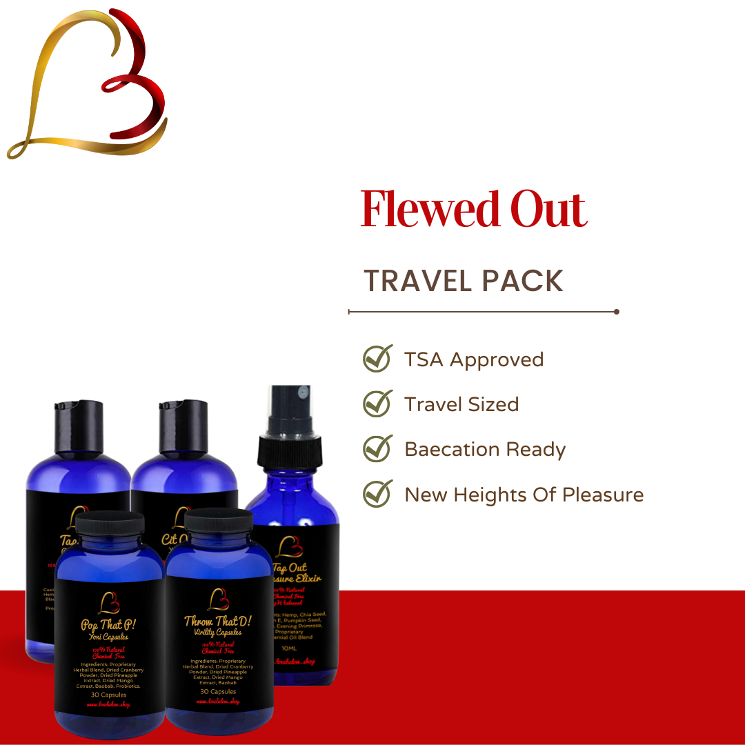 "Flewed Out" Travel Pack (TSA Approved)