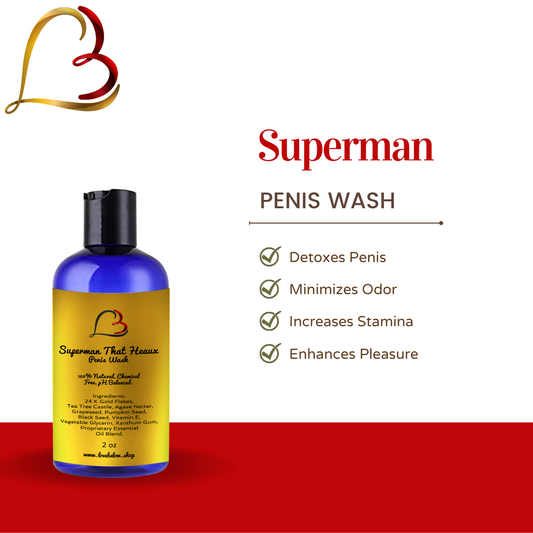 Superman That Heaux Penis Wash